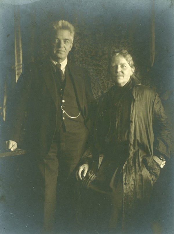 Foto af Carl Nielsen og Anne Marie Carl-Nielsen